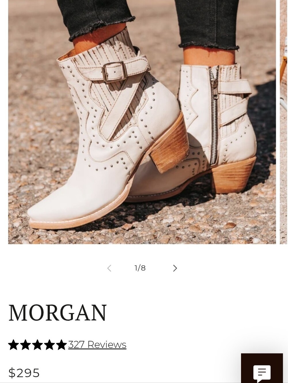 Freebird Morgan Women's Cream Western Ankle Boots